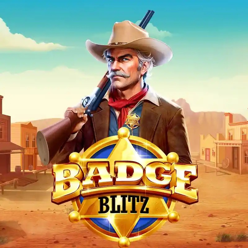 Badge Blitz game by Pragmatic Play – logo hosted on Sankra Casino