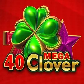 40 Mega Clover slot logo by Amusnet Interactive at Sankra Casino