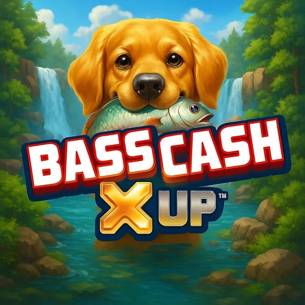 Bass Cash X UP logo by Alchemy Gaming Sankra Casino