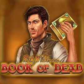 Official Slots logo: Book of Dead by Play'n GO at Sankra Casino