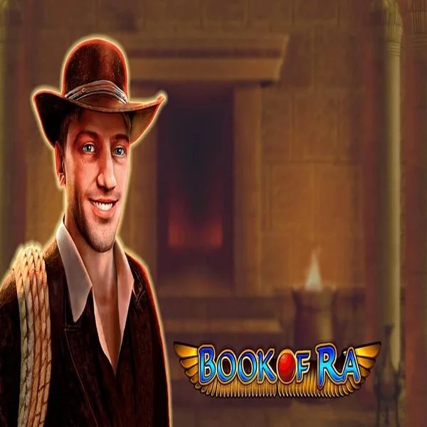 Book of Ra logo by Greentube at Sankra Casino