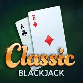 Classic Blackjack logo by Red Tiger Gaming Sankra Casino