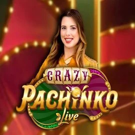 Crazy Pachinko slot visual from Evolution available on sankrascasino.com
