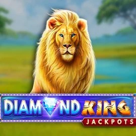 Jackpots logo of Diamond King Jackpots from SpinPlay Games at Sankra Casino