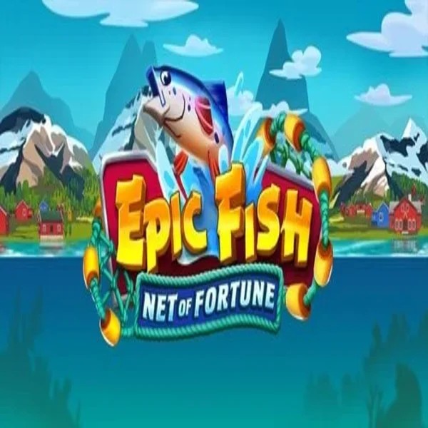 Epic Fish Net of Fortune online game logo by Quickspin on sankrascasino.com
