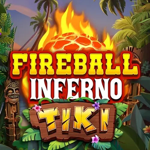 Slots logo of Fireball Inferno Tiki from NetEnt at Sankra Casino