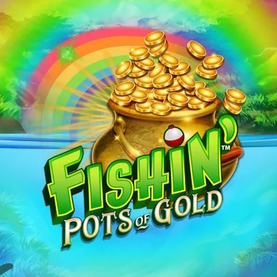 Fishin Pots Of Gold online game logo by Gameburger Studios on sankrascasino.com