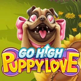 Go High Puppy Love by RubyPlay, showcased at sankrascasino.com – game logo