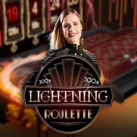Enjoy Lightning Roulette by Evolution – logo hosted on sankrascasino.com