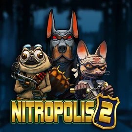Nitropolis 2 slot visual from ELK Studios available on sankrascasino.com