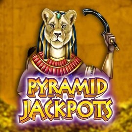 Pyramid Jackpots online game logo by King Show Games on sankrascasino.com