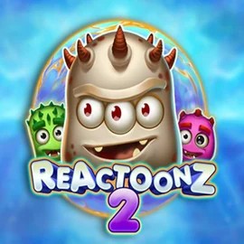 Reactoonz 2 logo by Play'n GO Sankra Casino
