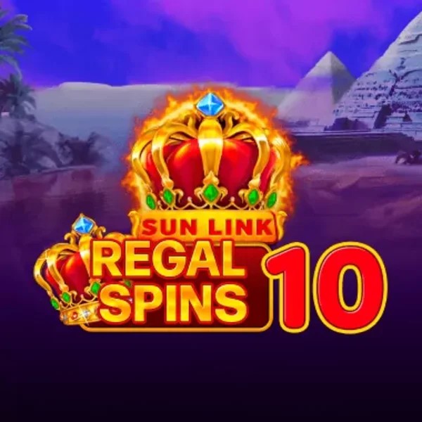 Regal Spins 10 game by PatePlay – logo hosted on Sankra Casino