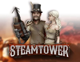 Steam Tower Slot by NetEnt, showcased at sankrascasino.com – game logo