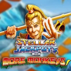 Play Stellar Jackpots with More Monkeys slot by Lightning Box Game on sankrascasino.com