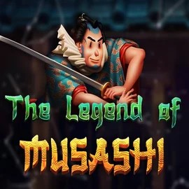 The Legend of Musashi slot logo by Peter &amp; Sons at Sankra Casino