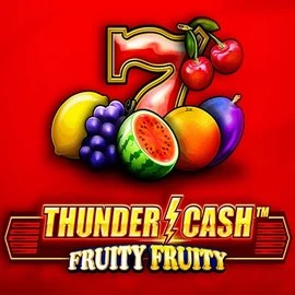 Thunder Cash Fruity Fruity slot logo by Novomatic at Sankra Casino