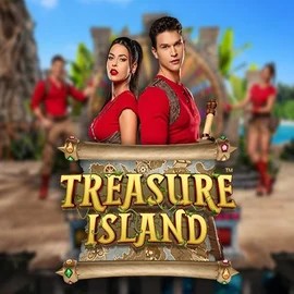 Treasure Island game by Pragmatic Play – logo hosted on Sankra Casino
